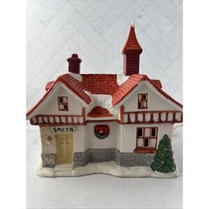 VINTAGE Artmark Smith Home Christmas Village Collection Lighted House 1992